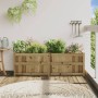 Jardinera de madera de pino impregnada 150x50x50cm en Macetas y jardineras | Comprar online en Foru.es