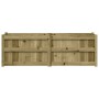 Jardinera de madera de pino impregnada 150x50x50cm en Macetas y jardineras | Comprar online en Foru.es