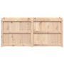 Jardinera de madera maciza de pino 150x50x70 cm en Macetas y jardineras | Comprar online en Foru.es