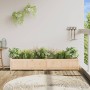 Jardinera de madera maciza de pino 180x31x31 cm en Macetas y jardineras | Comprar online en Foru.es