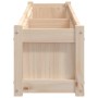 Jardinera de madera maciza de pino 180x31x31 cm en Macetas y jardineras | Comprar online en Foru.es
