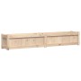 Jardinera de madera maciza de pino 180x31x31 cm en Macetas y jardineras | Comprar online en Foru.es