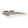 Estructura de cama madera maciza de pino blanco 120x200 cm de vidaXL, Camas y somieres - Ref: Foro24-823450, Precio: 113,47 €...