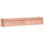Jardinera de madera maciza Douglas 180x31x31 cm en Macetas y jardineras | Comprar online en Foru.es