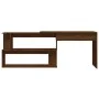 Escritorio esquina madera contrachapada color roble 200x50x76cm de vidaXL, Escritorios - Ref: Foro24-815425, Precio: 92,73 €,...
