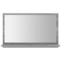 Espejo de baño madera contrachapada gris Sonoma 60x10,5x37 cm de vidaXL, Tocadores de baño - Ref: Foro24-815637, Precio: 33,1...