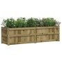 Jardinera de madera de pino impregnada 180x50x50 cm en Macetas y jardineras | Comprar online en Foru.es