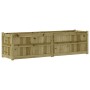 Jardinera de madera de pino impregnada 180x50x50 cm en Macetas y jardineras | Comprar online en Foru.es