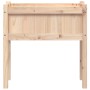 Jardinera con patas madera maciza de pino 70x31x70 cm en Macetas y jardineras | Comprar online en Foru.es