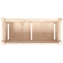 Jardinera con patas madera maciza de pino 70x31x70 cm en Macetas y jardineras | Comprar online en Foru.es