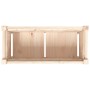 Jardineras de exterior con patas 2 uds madera maciza de pino en Macetas y jardineras | Comprar online en Foru.es