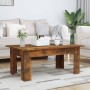 Mesa de centro madera contrachapada roble ahumado 100x60x42 cm de vidaXL, Mesas de centro - Ref: Foro24-815426, Precio: 58,99...