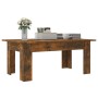 Mesa de centro madera contrachapada roble ahumado 100x60x42 cm de vidaXL, Mesas de centro - Ref: Foro24-815426, Precio: 58,99...