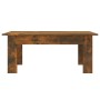 Mesa de centro madera contrachapada roble ahumado 100x60x42 cm de vidaXL, Mesas de centro - Ref: Foro24-815426, Precio: 58,99...