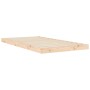 Estructura de cama madera maciza de pino 100x200 cm de vidaXL, Camas y somieres - Ref: Foro24-823454, Precio: 60,66 €, Descue...
