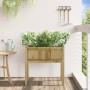 Jardinera con patas madera de pino impregnada 70x31x70 cm en Macetas y jardineras | Comprar online en Foru.es
