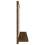 Espejo de baño madera contrachapada marrón roble 60x10,5x37 cm de vidaXL, Tocadores de baño - Ref: Foro24-815638, Precio: 30,...