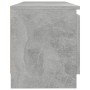 Mueble de TV con luces LED gris hormigón 120x30x35,5 cm de vidaXL, Muebles TV - Ref: Foro24-804287, Precio: 63,42 €, Descuent...