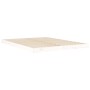 Estructura de cama de madera maciza de pino blanco 140x190 cm de vidaXL, Camas y somieres - Ref: Foro24-823465, Precio: 79,81...