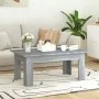 Sonoma gray plywood coffee table 100x60x42 cm by vidaXL, Coffee table - Ref: Foro24-815427, Price: 57,40 €, Discount: %
