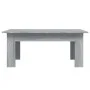 Sonoma gray plywood coffee table 100x60x42 cm by vidaXL, Coffee table - Ref: Foro24-815427, Price: 57,40 €, Discount: %