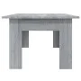 Sonoma gray plywood coffee table 100x60x42 cm by vidaXL, Coffee table - Ref: Foro24-815427, Price: 57,40 €, Discount: %