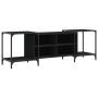 Mueble de TV de madera de ingeniería negro 153x37x50 cm en Muebles TV | Comprar online en Foru.es