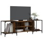 Mueble de TV madera de ingeniería roble ahumado 153x37x50 cm en Muebles TV | Comprar online en Foru.es