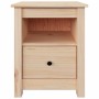 Mesita de noche madera maciza de pino 40x35x49 cm de vidaXL, Mesitas de noche - Ref: Foro24-813709, Precio: 61,15 €, Descuent...