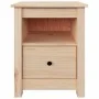 Mesita de noche madera maciza de pino 40x35x49 cm de vidaXL, Mesitas de noche - Ref: Foro24-813709, Precio: 59,21 €, Descuent...