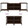 Mueble de TV madera de ingeniería marrón roble 153x37x50 cm en Muebles TV | Comprar online en Foru.es