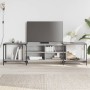 Mueble de TV madera de ingeniería gris Sonoma 203x37x50 cm en Muebles TV | Comprar online en Foru.es