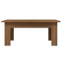 Mesa de centro madera contrachapada marrón roble 100x60x42 cm de vidaXL, Mesas de centro - Ref: Foro24-815428, Precio: 61,25 ...