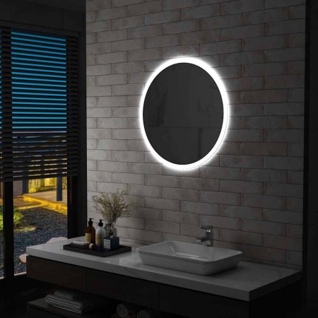 Espejo de baño con LED 70 cm en Espejos | Comprar online en Foru.es