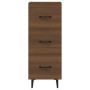 Aparador madera de ingeniería marrón roble 34,5x34x90 cm de vidaXL, Aparadores - Ref: Foro24-817413, Precio: 62,54 €, Descuen...