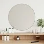 Espejo de pared redondo plateado Ø 50 cm de vidaXL, Espejos - Ref: Foro24-348176, Precio: 38,83 €, Descuento: %
