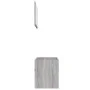 Set de muebles de baño 2 pzas madera contrachapada gris sonoma de vidaXL, Muebles de baño - Ref: Foro24-826624, Precio: 61,19...