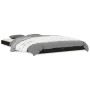 Estructura de cama de madera maciza pino negra 120x190 cm de vidaXL, Camas y somieres - Ref: Foro24-823478, Precio: 116,52 €,...