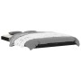 Estructura de cama de madera maciza pino negra 120x190 cm de vidaXL, Camas y somieres - Ref: Foro24-823478, Precio: 116,52 €,...