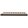 Estructura de cama de madera maciza pino negra 120x190 cm de vidaXL, Camas y somieres - Ref: Foro24-823478, Precio: 116,52 €,...