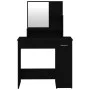 Dressing table with black mirror 86.5x35x136 cm by vidaXL, Bedroom Dressers - Ref: Foro24-802958, Price: 83,09 €, Discount: %