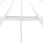 Estructura de cama de metal blanca 120x200 cm de vidaXL, Camas y somieres - Ref: Foro24-350911, Precio: 91,55 €, Descuento: %