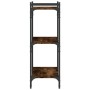 Librería 3 estantes madera ingeniería roble ahumado 60x30x86 cm en Librerías y estanterías | Comprar online en Foru.es