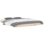 Estructura de cama de madera maciza de pino 140x190 cm de vidaXL, Camas y somieres - Ref: Foro24-823464, Precio: 88,49 €, Des...