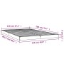 Estructura de cama madera maciza de pino 120x200 cm de vidaXL, Camas y somieres - Ref: Foro24-823449, Precio: 110,27 €, Descu...