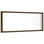 Set de muebles baño 2 pzas madera contrachapada marrón roble de vidaXL, Muebles de baño - Ref: Foro24-826625, Precio: 61,19 €...
