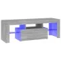 TV-Schrank mit LED-Leuchten Sonomagrau 120x35x40 cm von vidaXL, TV-Möbel - Ref: Foro24-815667, Preis: 71,84 €, Rabatt: %
