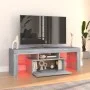 TV-Schrank mit LED-Leuchten Sonomagrau 120x35x40 cm von vidaXL, TV-Möbel - Ref: Foro24-815667, Preis: 71,84 €, Rabatt: %