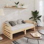 Sofá cama extraíble madera maciza de pino 2x(90x200) cm de vidaXL, Camas y somieres - Ref: Foro24-806965, Precio: 172,58 €, D...