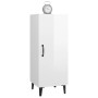Aparador de madera contrachapada blanco brillante 34,5x34x90 cm de vidaXL, Aparadores - Ref: Foro24-812336, Precio: 50,81 €, ...